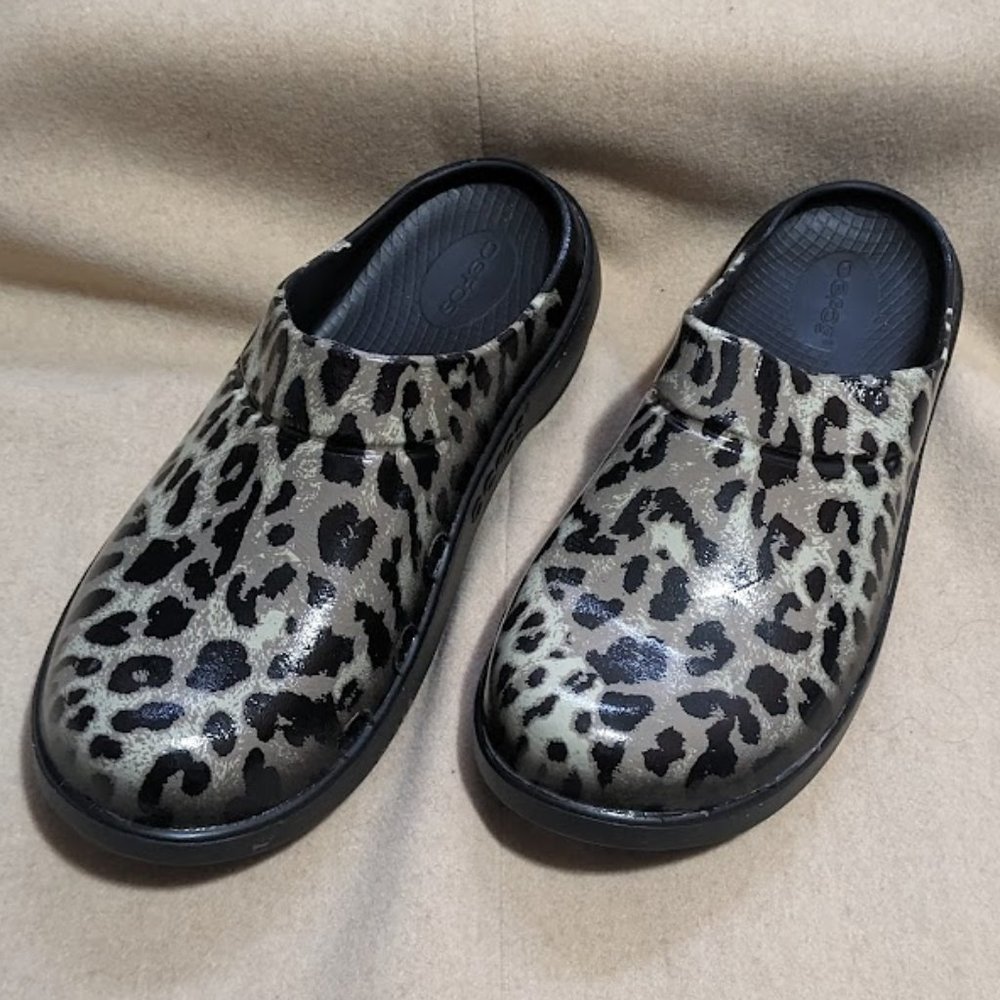 OOcloog Limited Edition Clog - Cheetah
